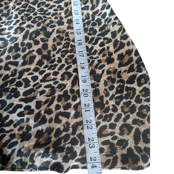 Vintage Victoria's Secret Leopard Print Satin Chemise Slip Dress Y2K Lingerie - Picture 5 of 10